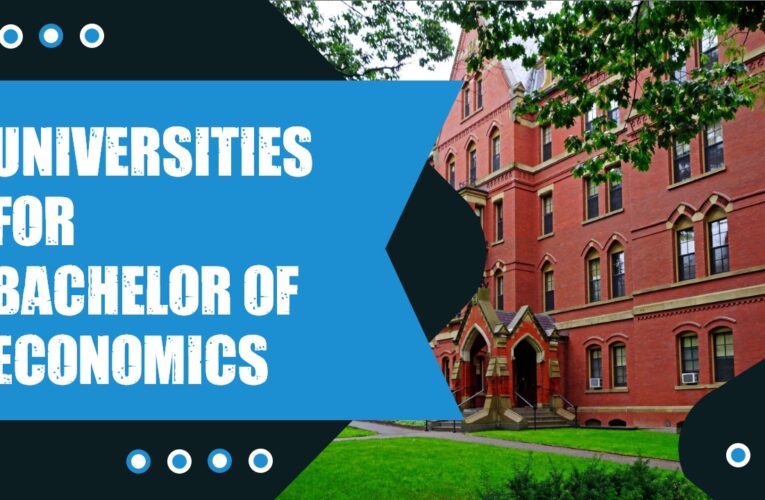 Top 4 U.S. Universities for Bachelor of Economics (B.Econ.) Students